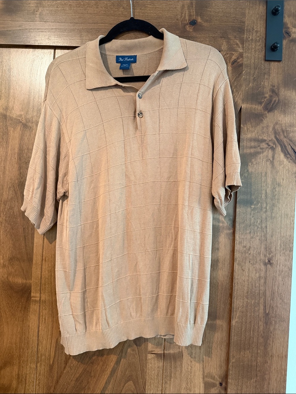 Paul Fredrick silk polo